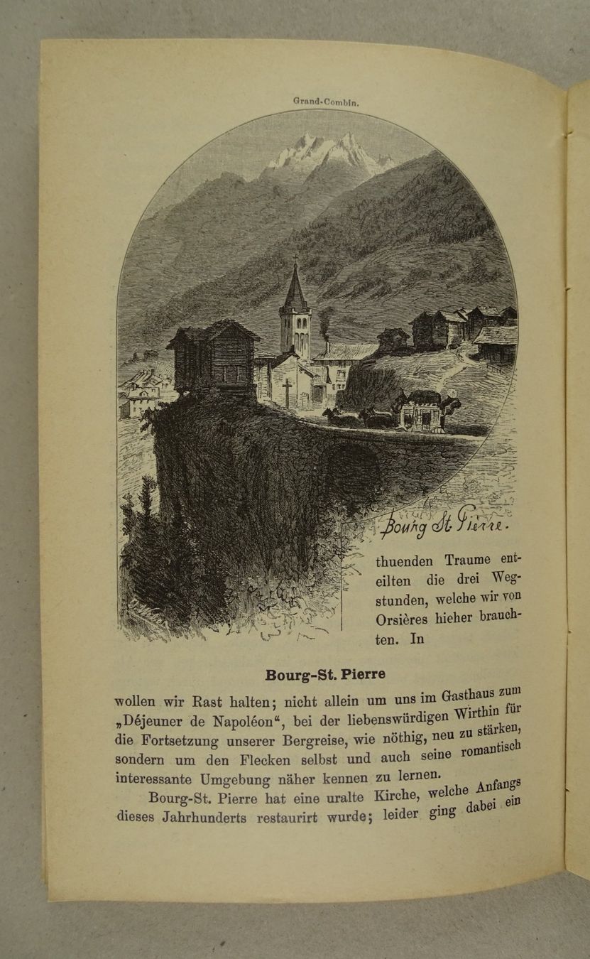 Libri: MARTINACH & DRANSETHÄLER, MARTIGNY, WALLIS, WANDERBILDER – Usato da Grüningen venduto da Kartensammler 7