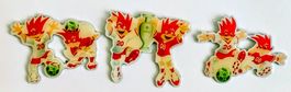 3 spezielle Pins Fussball Euro 2008