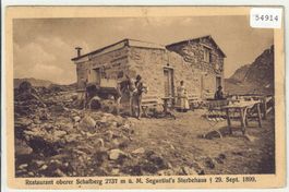 Restaurant oberer Schafberg - Segantini's Sterbehaus animee