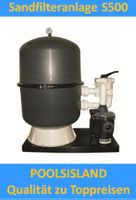 Sandfilteranlage S500 inkl. Filterpumpe ; Schwimmbadfilter