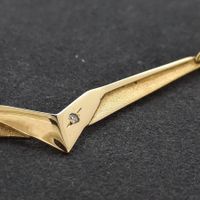 Filigranes Collier in 750 Gelbgold