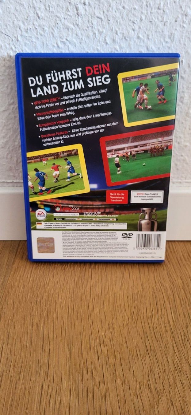 Sony Giochi: PS2 - UEFA Euro 2008 – Usato da Münsingen venduto da DigitaleSpielecke 1
