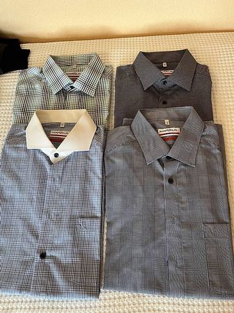 Marvelli  Herren Hemd 4 Stk.