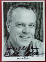 Dirk Galuba Autogramm signiert Fotopostkarte 10x15cm