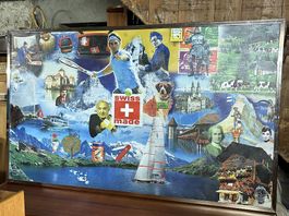 Tableau Swiss for ever panoramique by TESSI