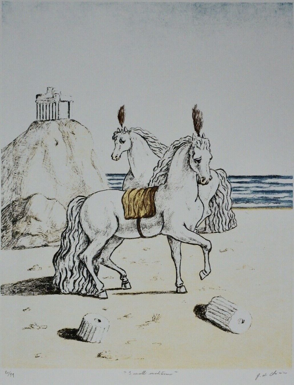 Poster & Bilder: Giorgio de Chirico – Gebraucht aus Gersau von grafik-kunst 1