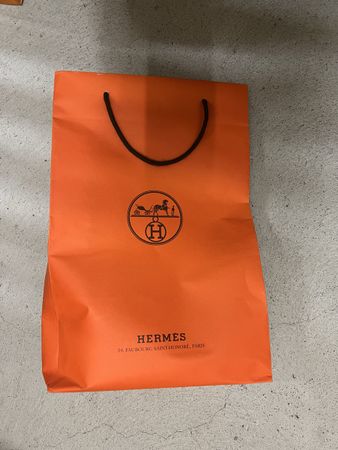 Hermes Tragetasche Orange Kult  👜