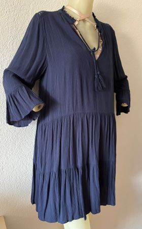 AMISU Viscose Kleid dubliert gr40 neuwertig