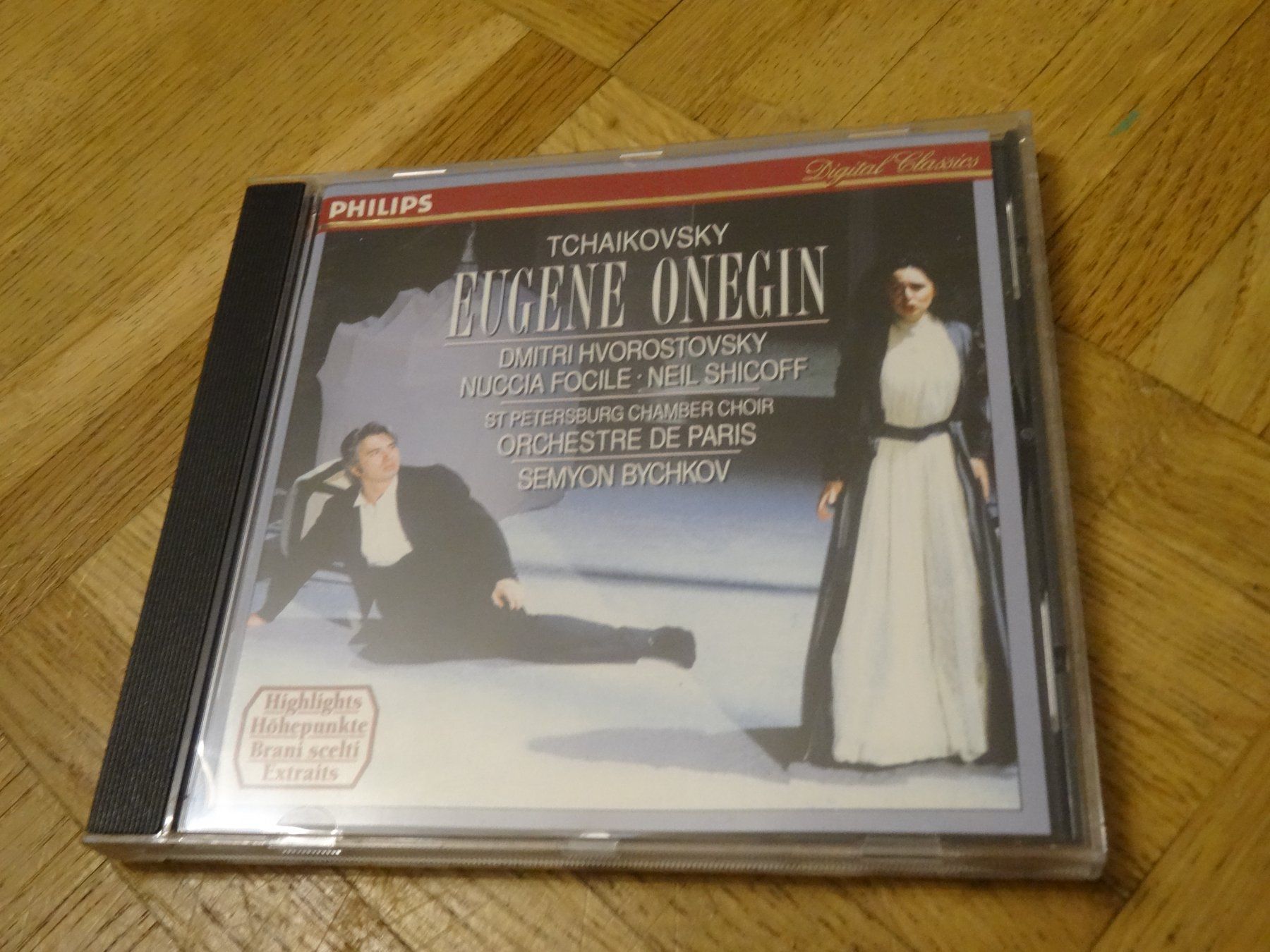 CD: Tschaikowsky Eugen Onegin, Dmitri Hvorostovsky CD – Usato da Olten venduto da Disc-Ausverkauf