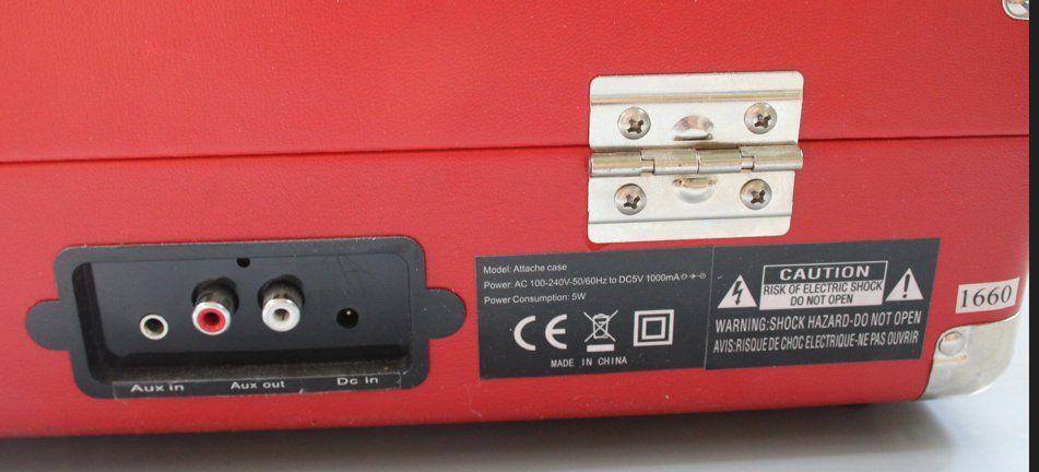 Plattenspieler: Koffer - Plattenspieler – Gebraucht aus Horgen von Callback0 6