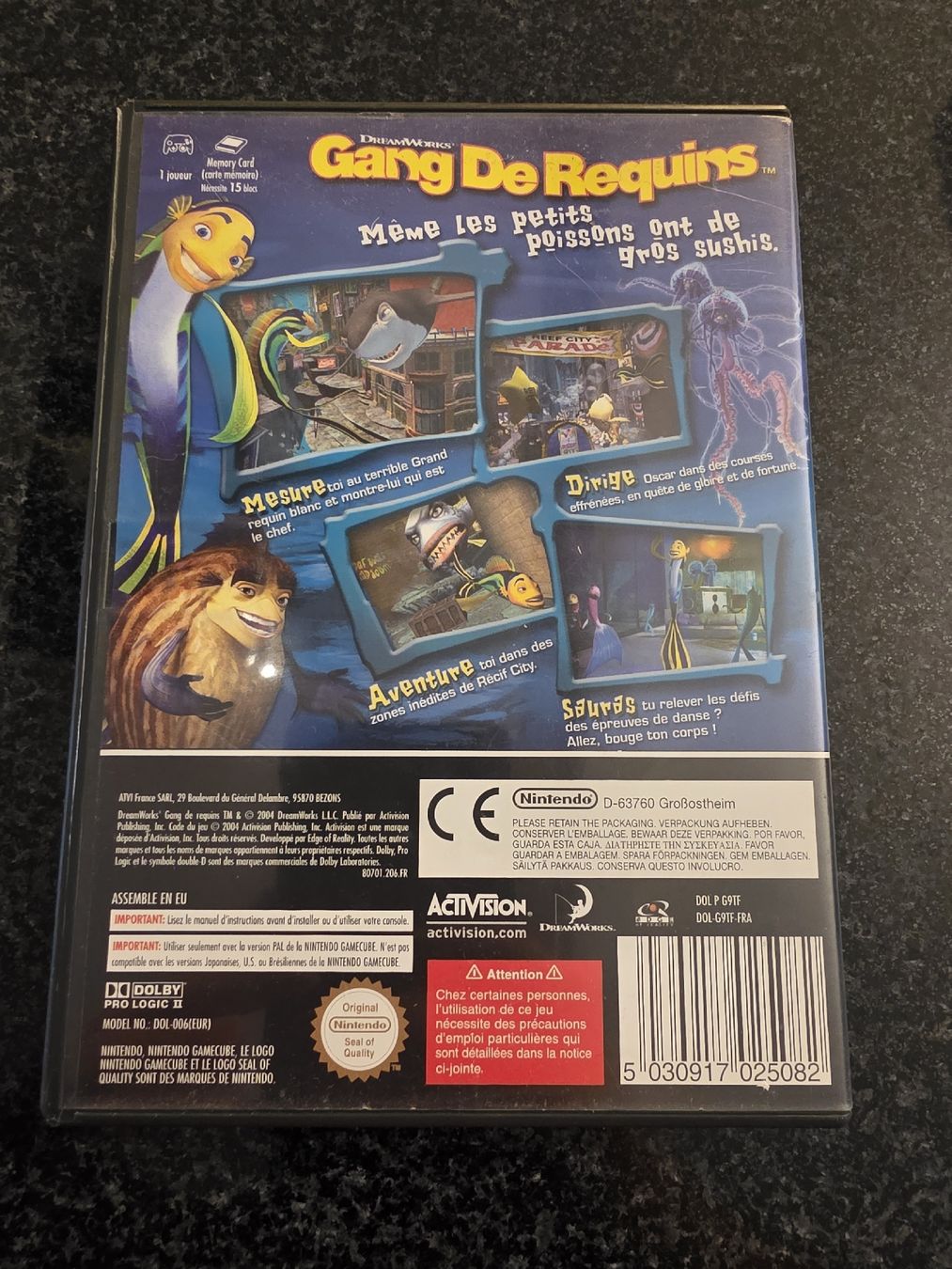 Giochi: Gang des Requins Gamecube – Usato da Chavornay venduto da Crash37 1