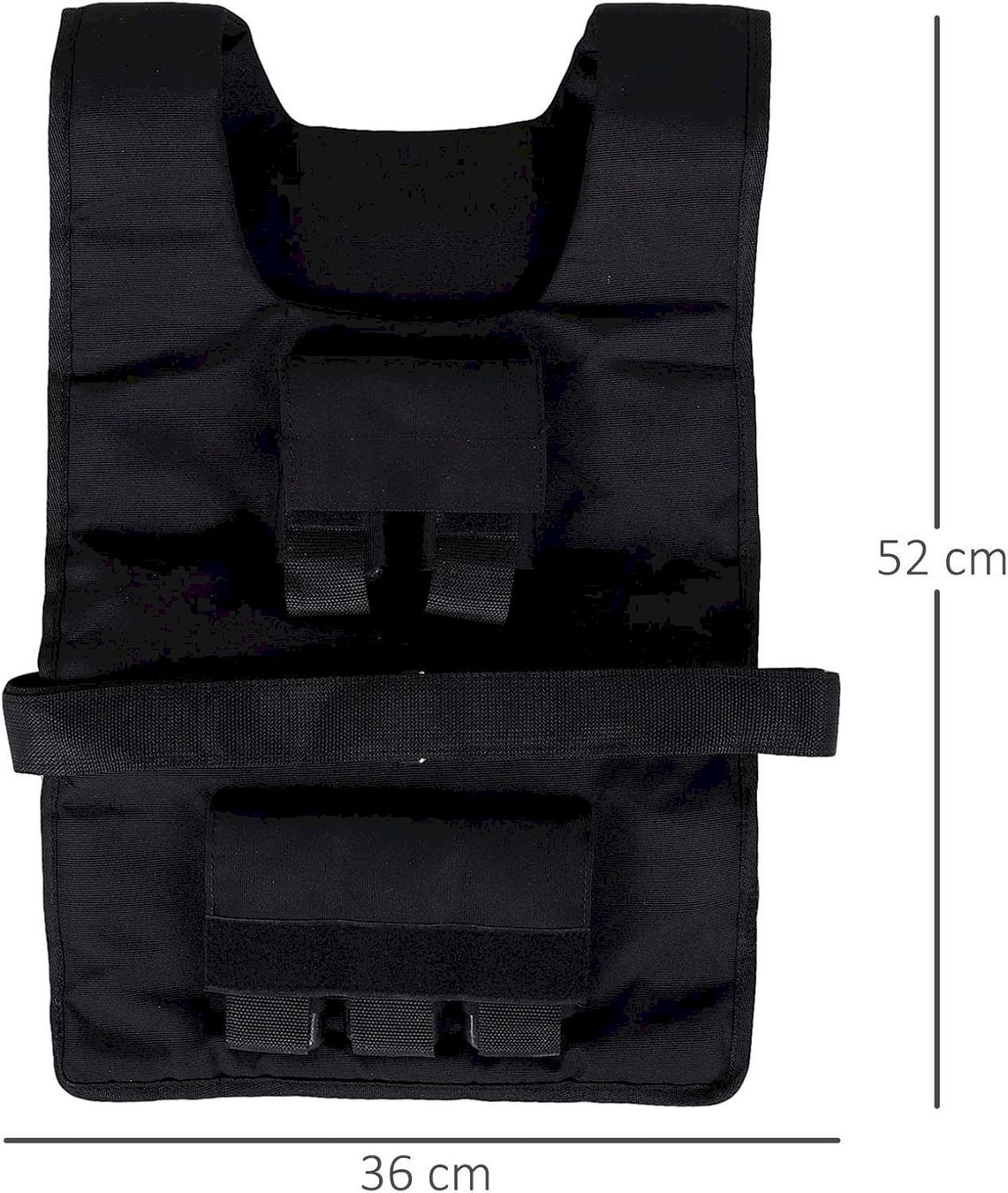 Panche per pesi: Verstellbare Gewichtsweste 30kg 36x52cm – Nuovo e nell'imballaggio originale da Bottighofen venduto da zaap 6