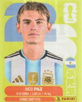 FIFA WORLD CUP 2026 Panini Sticker ARG 14 NICO PAZ