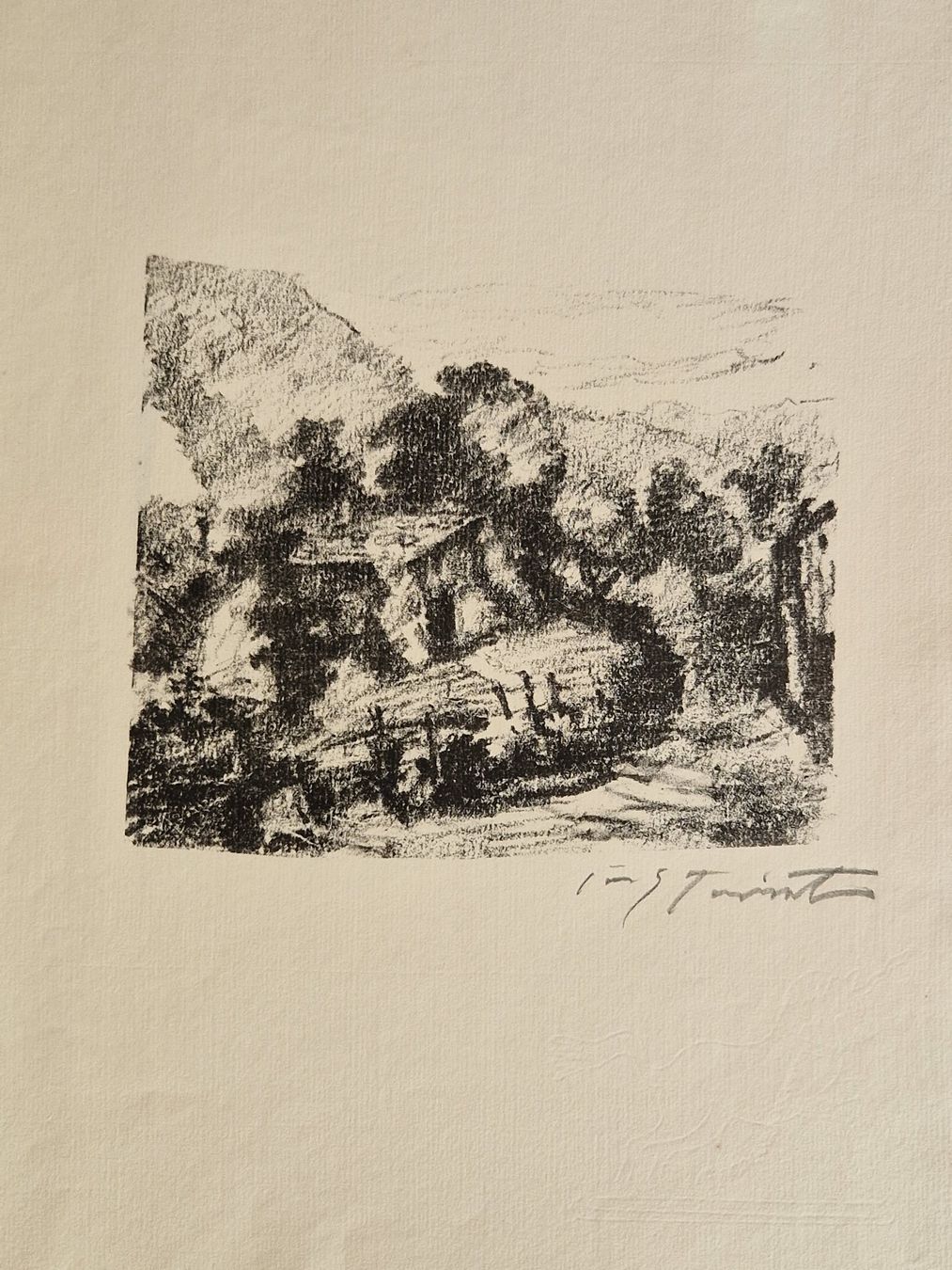 Grafica & Litografie: Lovis Corinth, Schweizer Landschaften 5 Lithografien – Usato da Horgen venduto da lemisk