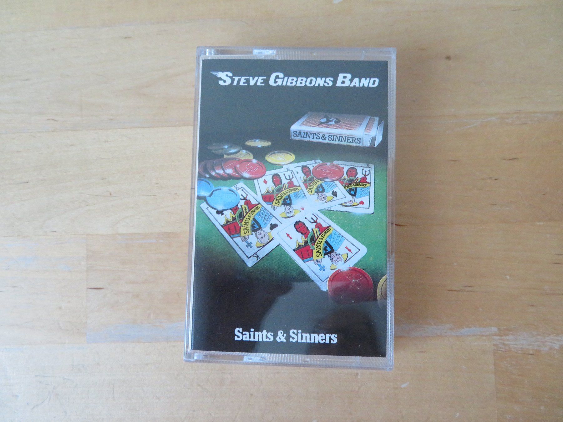 Cassettes audio: STEVE GIBBONS BAND "Saints&Sinners" – D'occasion à zürich par Goldimmund