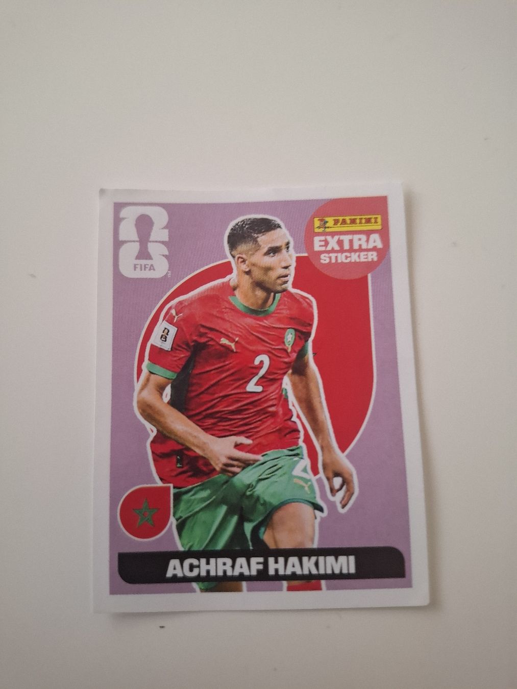 Panini Carte collezionabili: Panini extra sticker Pink achraf Hakimi 2026 – Nuovo (secondo la descrizione) da Buttisholz venduto da Flop