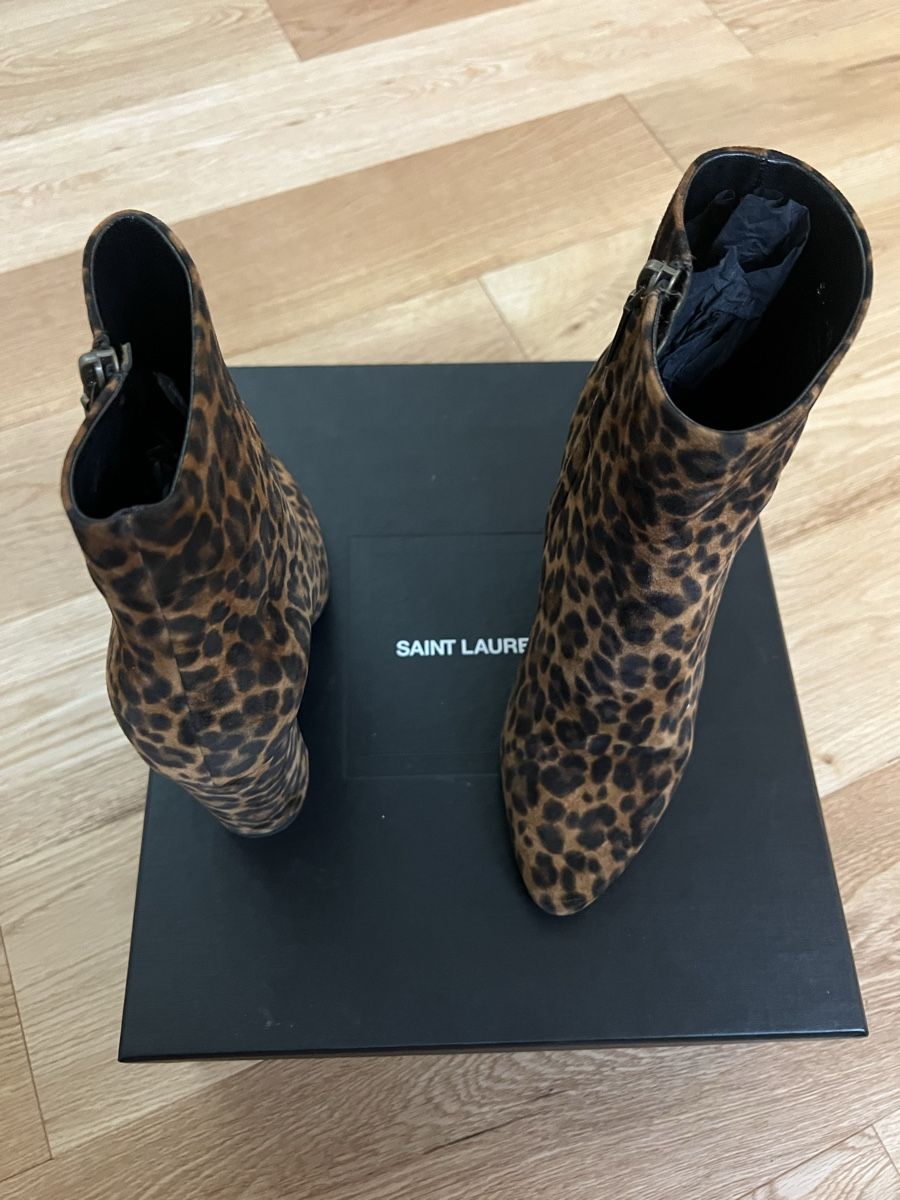 Saint Laurent Scarpe da donna: Bottines Léopard Saint Laurent, Taille 39 – Usato da Lutry venduto da roxypoxy 3