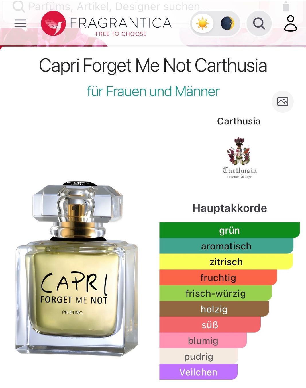 Profumi & Eau de Toilette: Carthusia - Capri forget me not -3x 8 ml SET – Nuovo (secondo la descrizione) da Luzern venduto da eli_5xnv 3