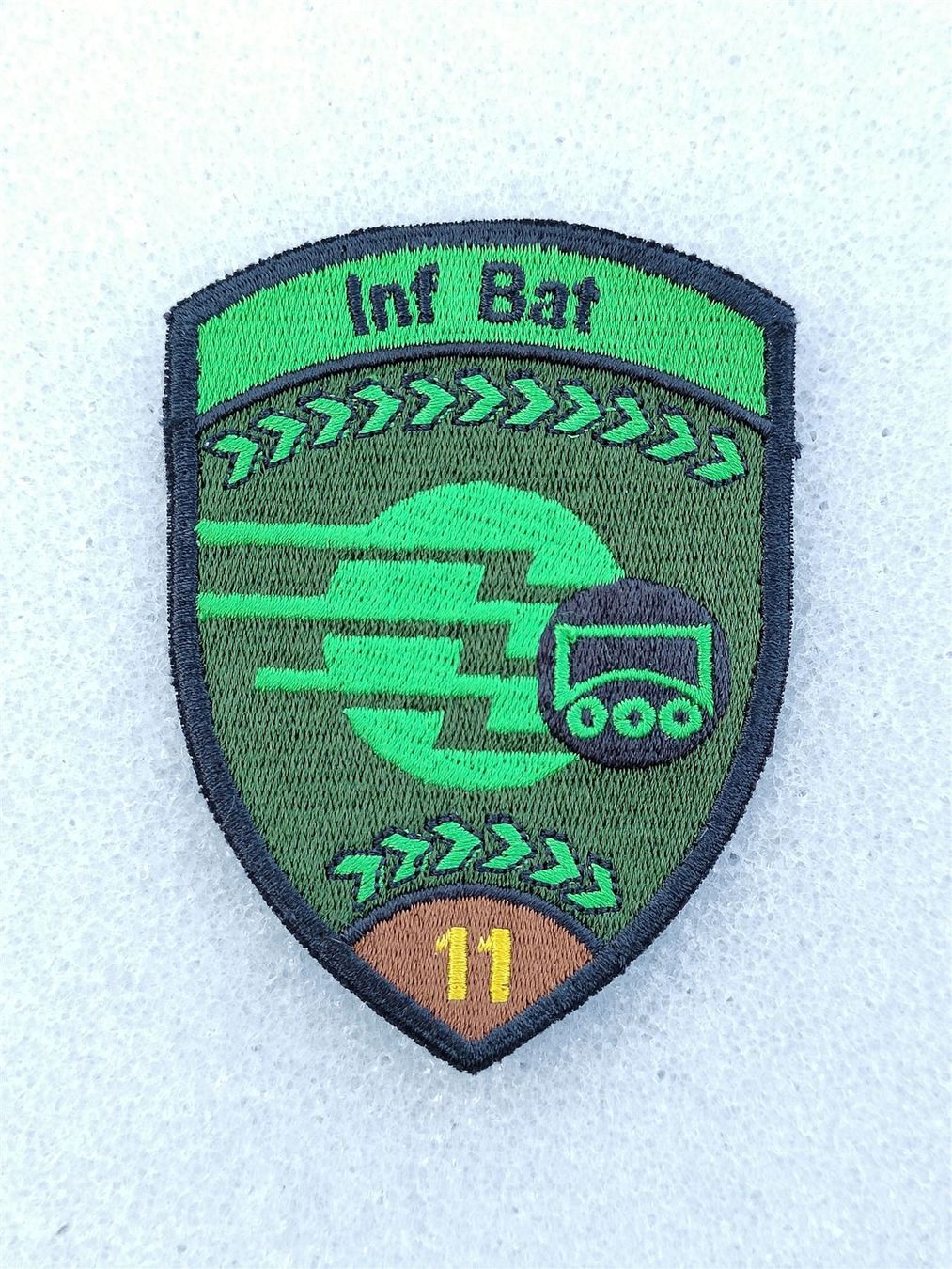 Placchette & Badge: Verbandsabzeichen Inf Bat 11 Kp 2 – Usato da Bauma venduto da SwissMilitaria