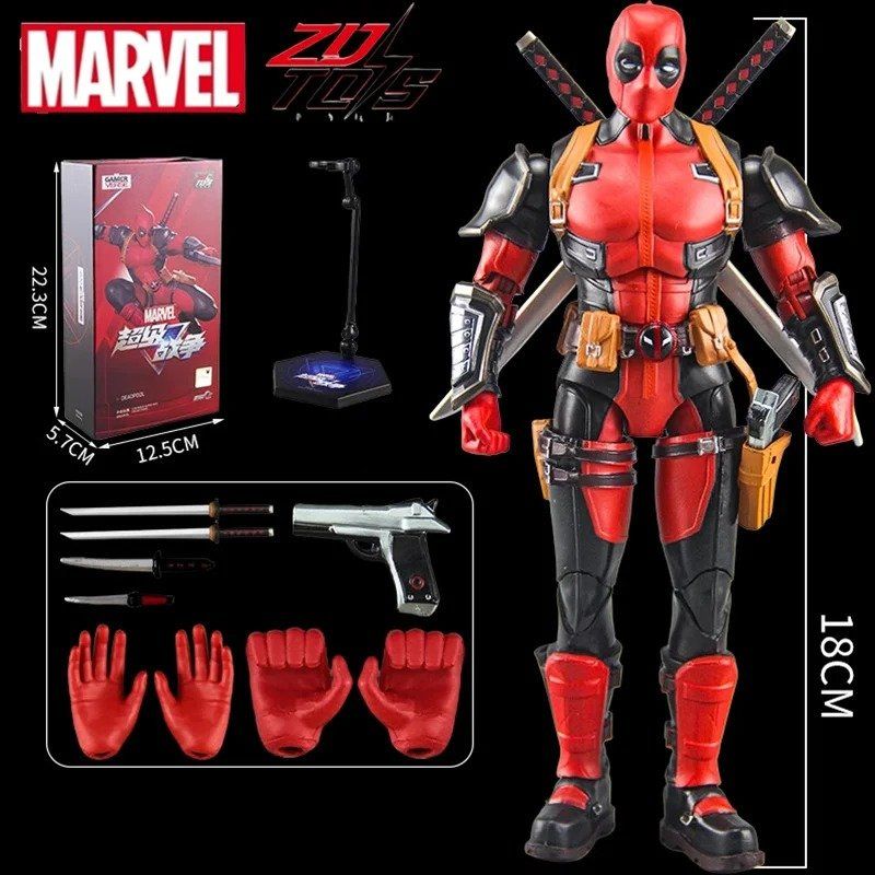 Statuette: Deadpool Actionfigur – Nuovo e nell'imballaggio originale da Olten venduto da SunsetRainman