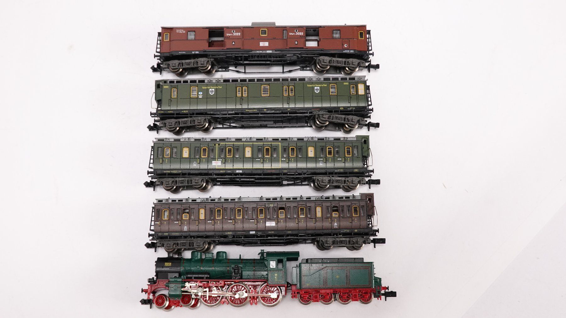 Fleischmann Modellini di ferrovie: -> Shop e42 Fleischmann 7880 Preussenset – Usato da Thun venduto da evinka_gmbh 1