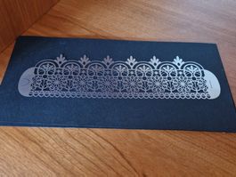4 Serviettenringe Metall durchbrochen