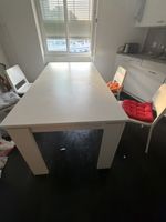 Weiss Esstisch, 180 x 90 cm