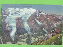 Le Mont-Blanc vu de Bel Achat