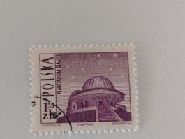 Briefmarke Polen Planetarium Slaskie, 1.55zl