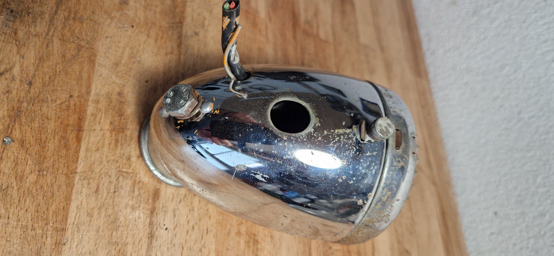 Mofa-Ersatzteile: Mofa Eierlampe Scheinwerfer Union Chrom VDO Tacho Sachs Puch – Gebraucht aus Salouf von enzian05 5