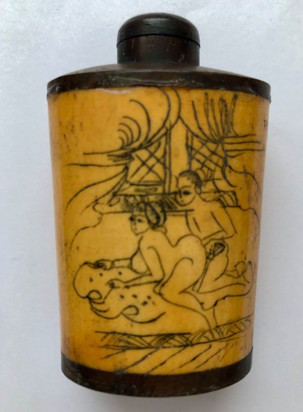 Flaconi: China Snuffbottle mit erotischer Darstellung – Usato da Basel venduto da chinarh891