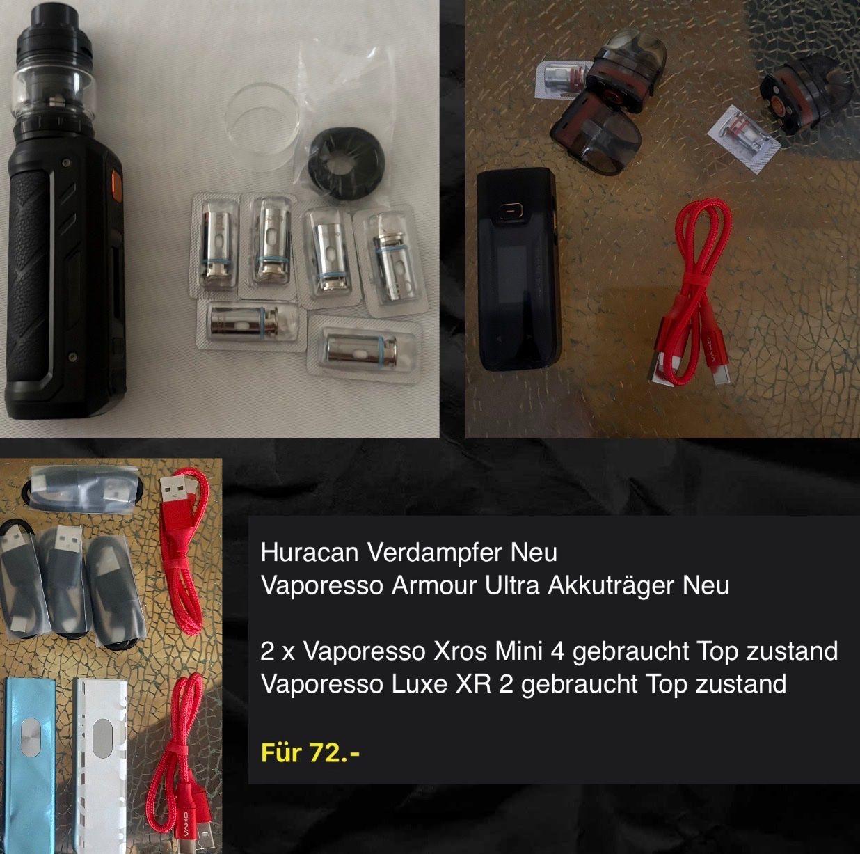 Altri Prodotti per fumatori: Vape Set 1 – Nuovo (secondo la descrizione) da Emmenbrücke venduto da pollux79