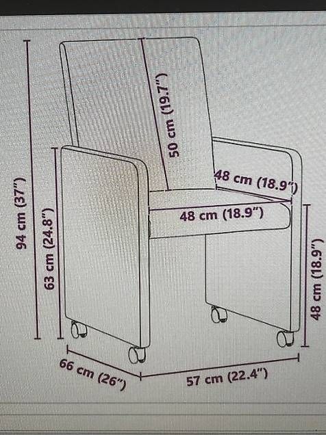 Stühle: 4 neuwertige Esszimmerstühle mit Rollen – Gebraucht aus Gossau SG von Grapp 1