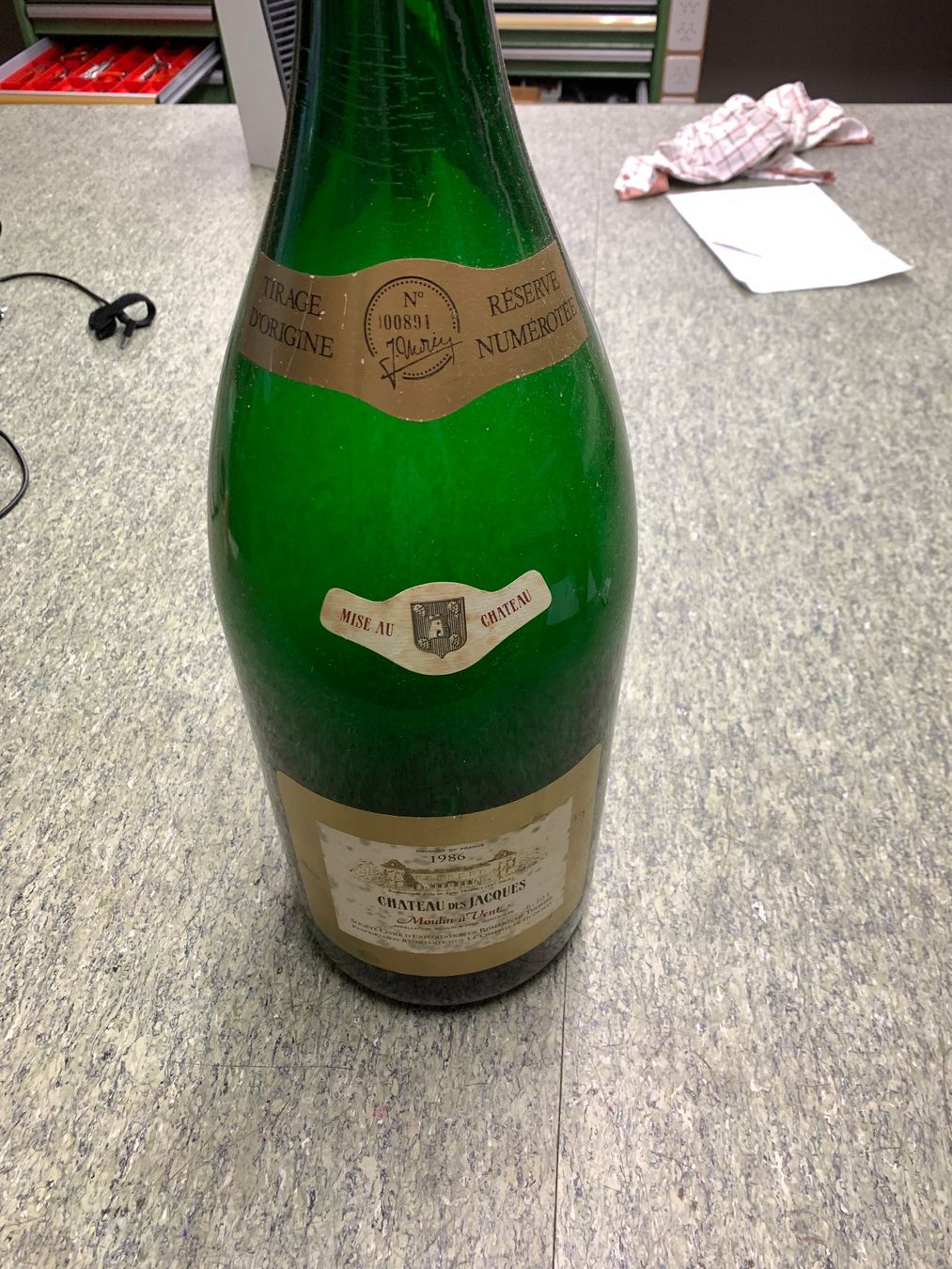 Bicchieri, Caraffe & Bottiglie: sehr grosse Weinflasche Methusalem 6l – Usato da Rickenbach SZ venduto da Frickler 2
