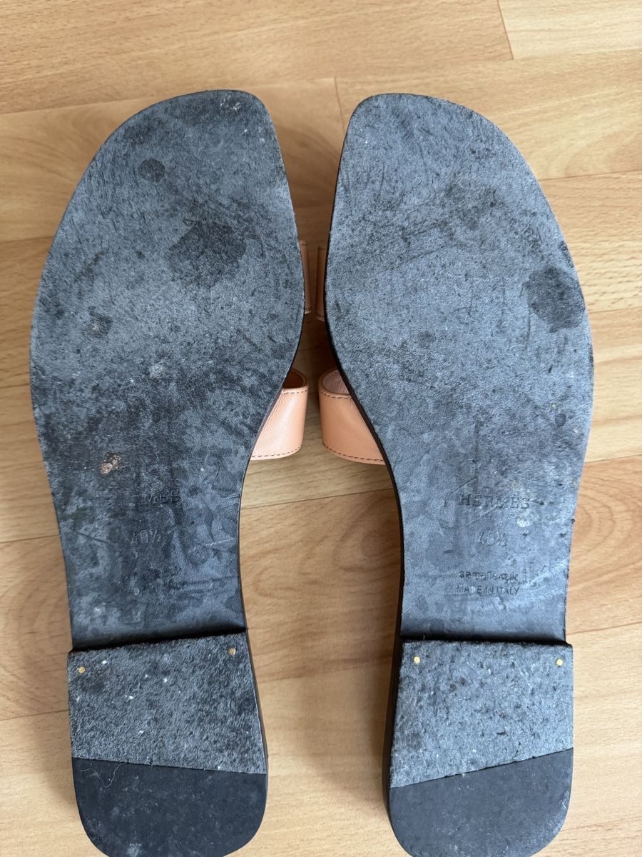 Hermès Scarpe da donna: Sandales Hermès Oran 40.5 – Usato da Cormoret venduto da deus05 2