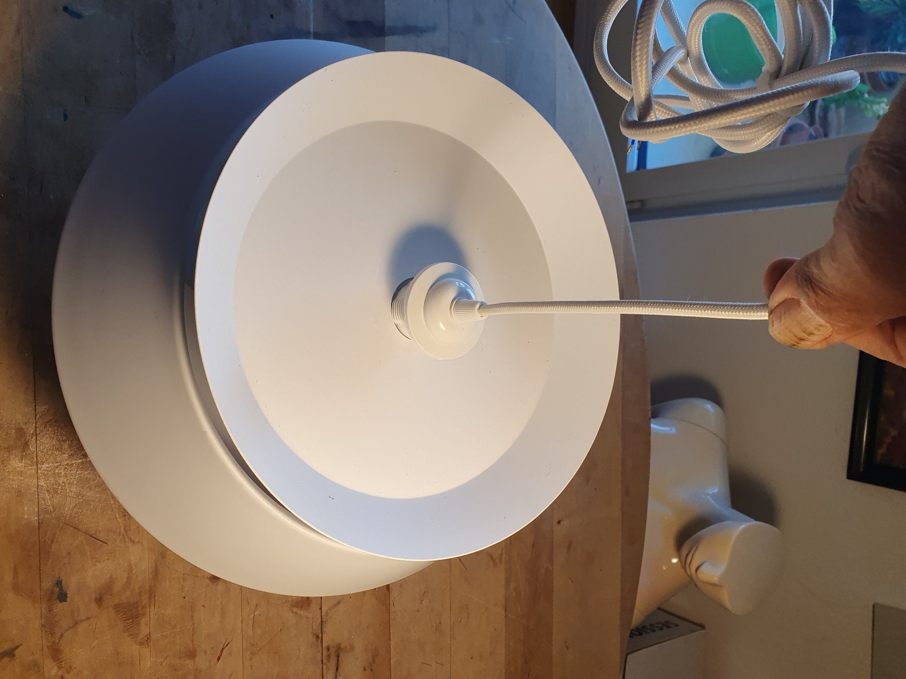 Lampadari & plafoniere: Deckenlampe weiss 37 cm Durchmesser – Usato da Zürich venduto da loosebone 1