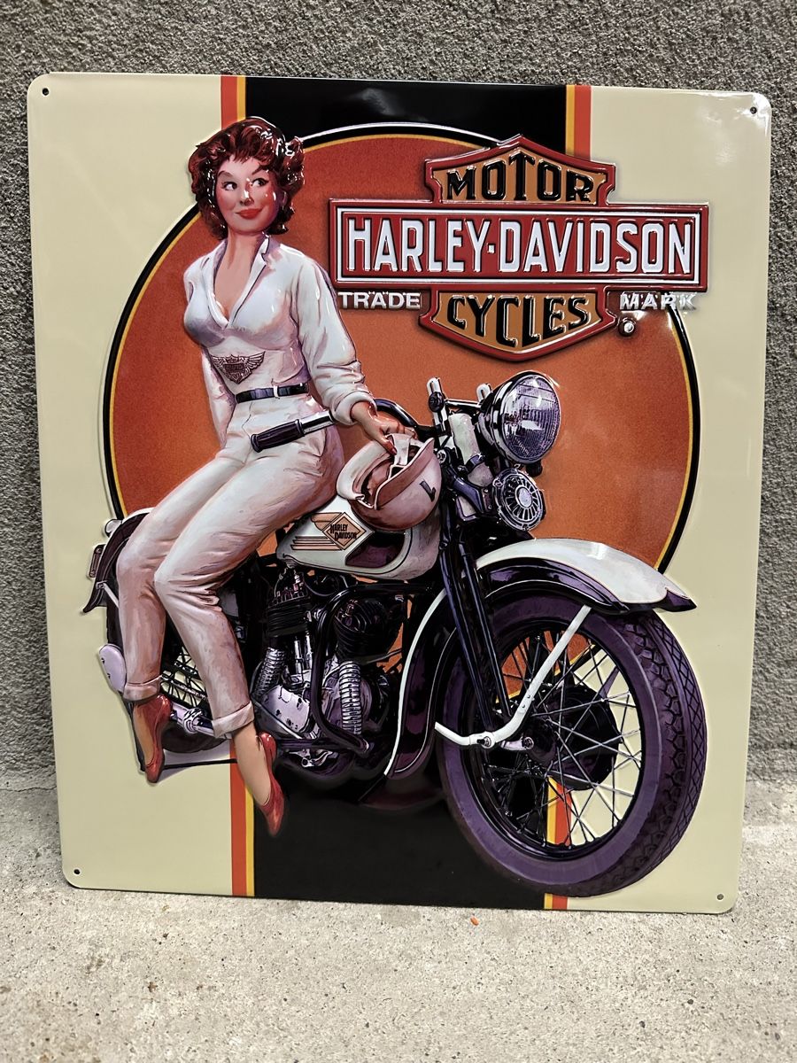 Insegne: Harley Davidson pin up – Nuovo (secondo la descrizione) da Reinach AG venduto da rares75