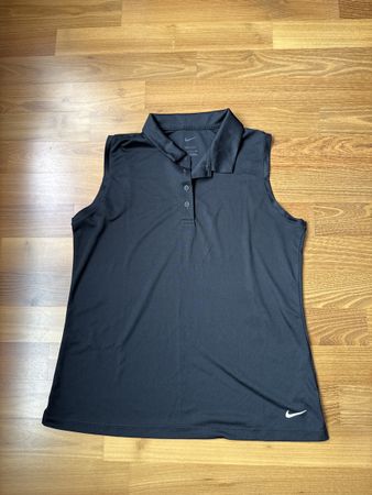 NIKE Dri Fit Golftop schwarz Grösse M