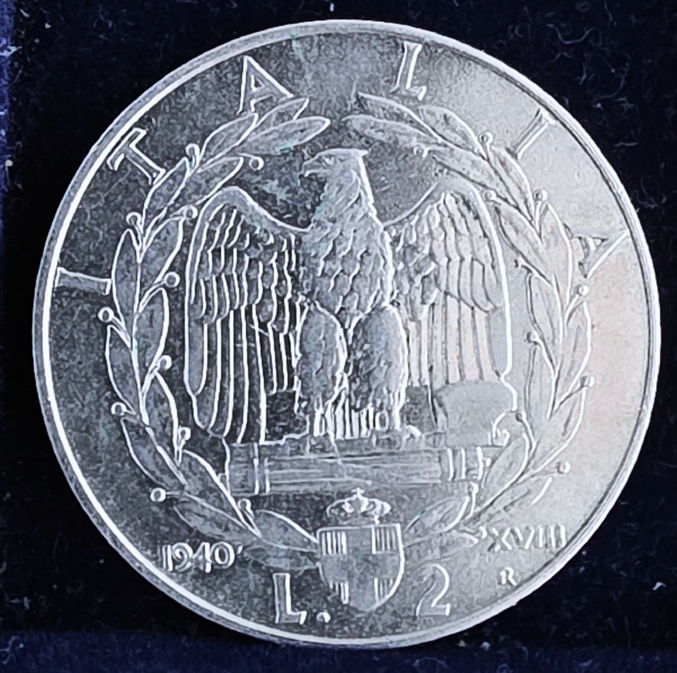 Alle Münzen: ITALIEN 2 LIRE 1940 – Gebraucht aus Winterthur von Creso70