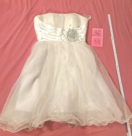 Abendkleid, Sommerkleid, Kleid weiß 
