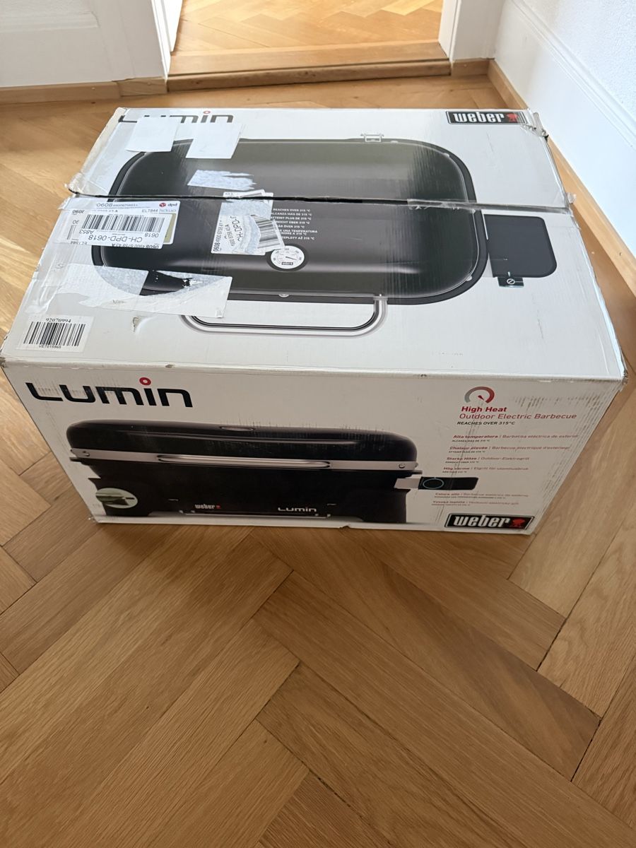 Grills: Weber Lumin Elektrogrill hellgrün neuwertig – Neu (gemäss Beschreibung) aus Winterthur von TropyBanana 5