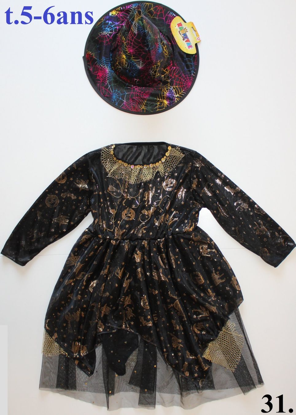 Costumi: Costume sorcière / Hexe t. 5 - 6 – Usato da Peseux venduto da CoolShoping