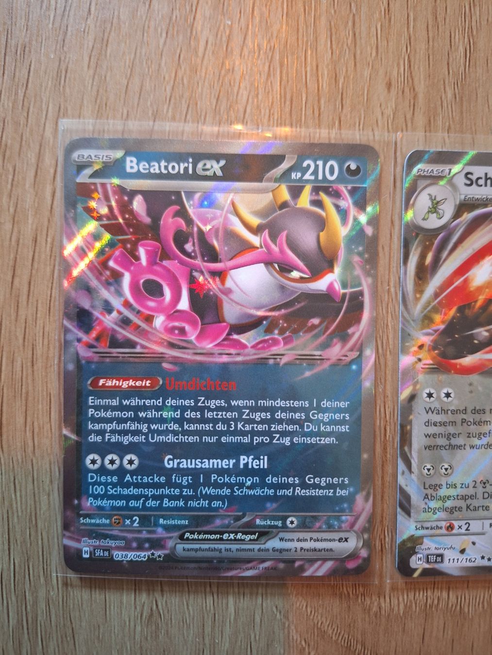 Pokémon Carte collezionabili: Pokemon Karten Beatori EX Scherox EX  – Nuovo (secondo la descrizione) da Zürich venduto da Grendi_Cards 1