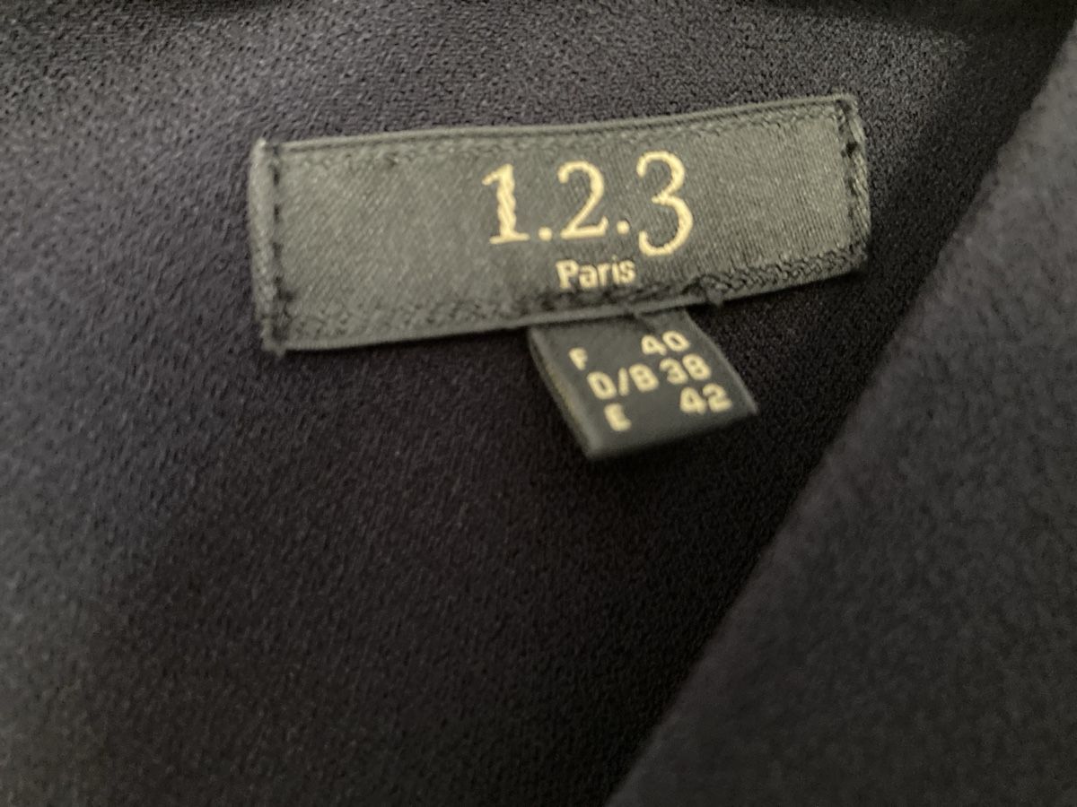 Vestiti: Robe bleu marine 1.2.3 Paris T.40 – Usato da St-Maurice venduto da Misslungen 1