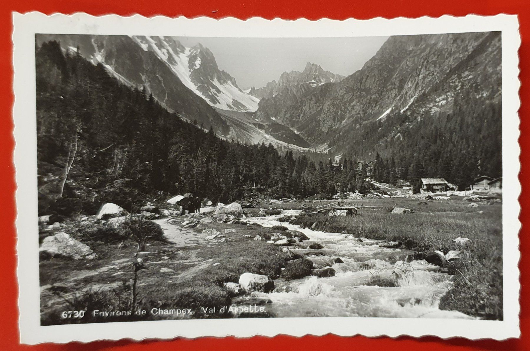 Cartoline postali: Champex 1946 - Val d' Arpette – Usato da Kreuzlingen venduto da Rschweiz1