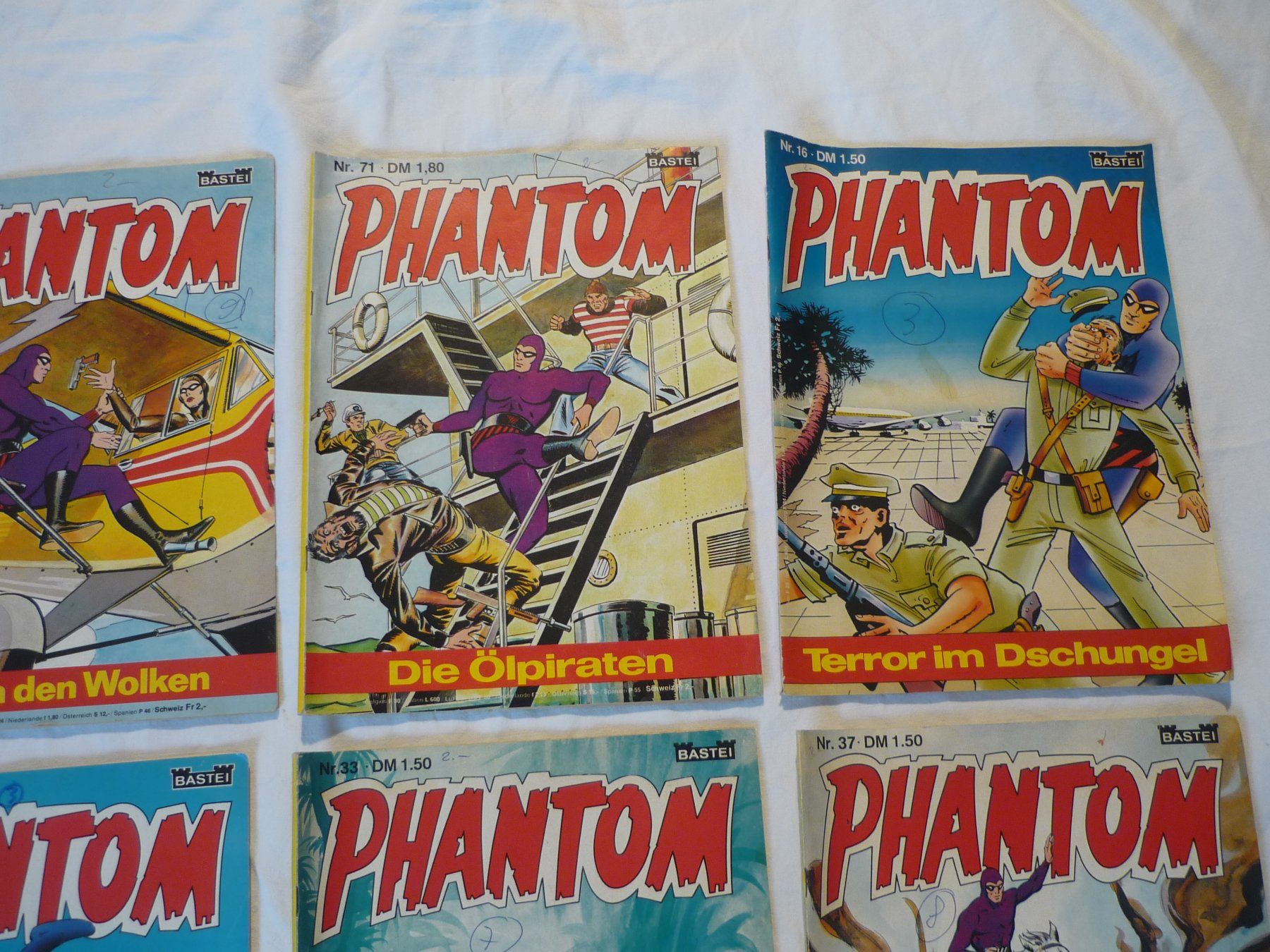 Fumetti: 7x Phantom Bastei Comics Heftli – Usato da Beringen venduto da Flatretriever 2