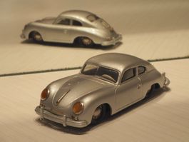 Porsche 356 1953 silber metallic - T&Z Models