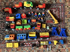 Lego Duplo Eisenbahn Lokomotiven und Züge Konvolut