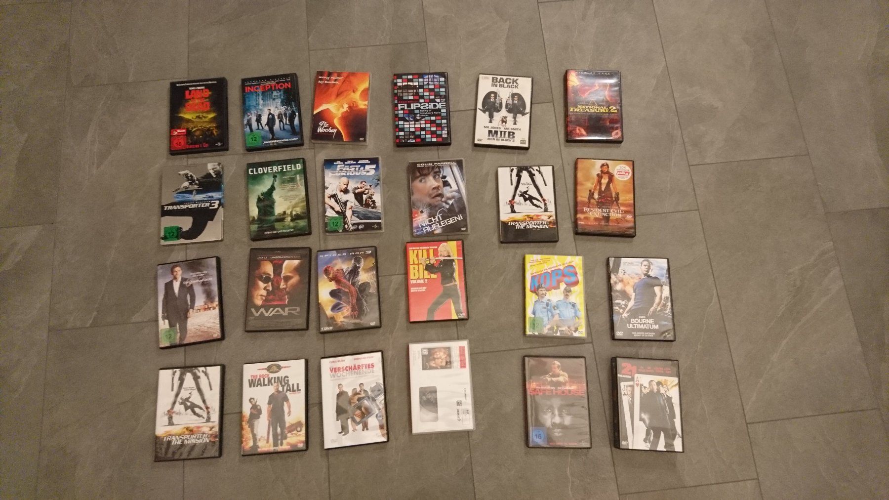 Alle DVDs: DVD Sammlung 24 stück – Gebraucht aus Bözen von chrigl82