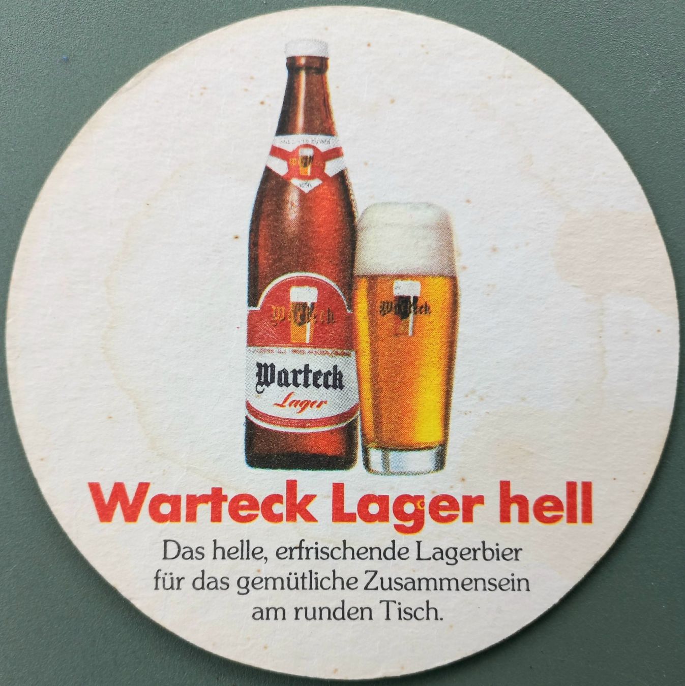 Warteck Sottobicchieri: Bierdeckel - Warteck - CH – Usato da Niederuzwil venduto da lubimaja